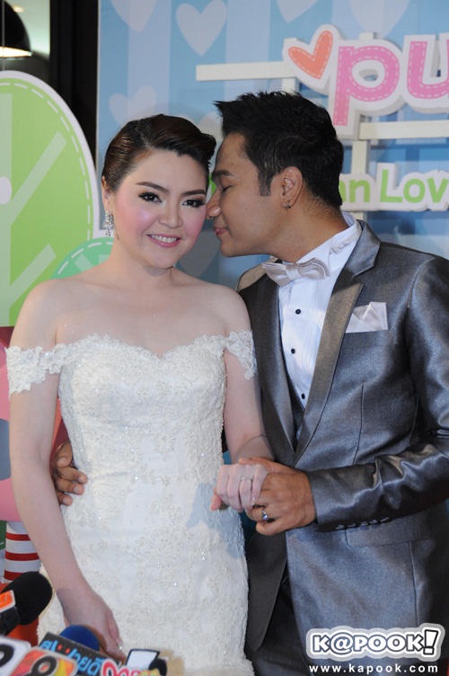กอล์ฟ เบญจพล แต่งงาน ปุ้ย กชพรรณ