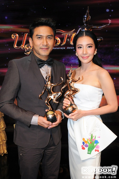 ป๋อ นุ่น ในงานประกาศผลรางวัลนาฏราช ครั้งที่ 5