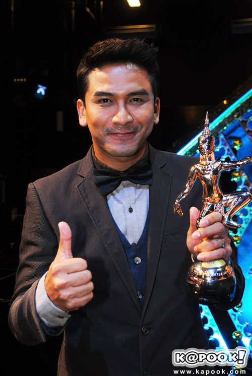 ป๋อ ณัฐวุฒิ ในงานประกาศผลรางวัลนาฏราช ครั้งที่ 5