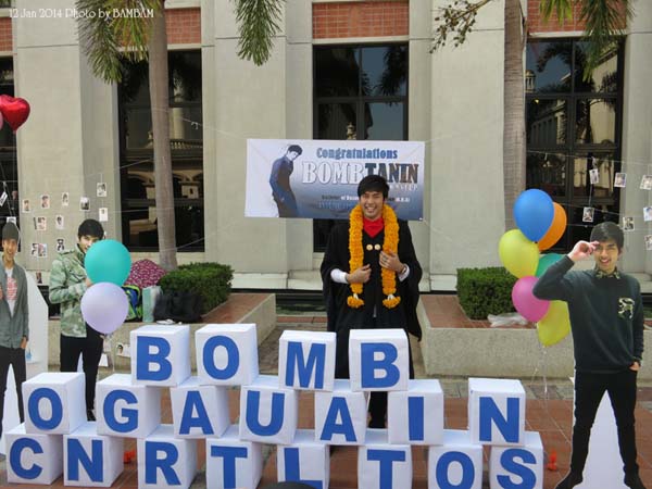 บอม ธนิน รับปริญญา