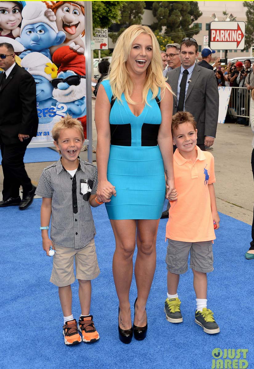 ฌอห์น เพรสตัน และ เจย์เดน เจมส์ ลูกชายของ บริทนีย์ สเปียร์