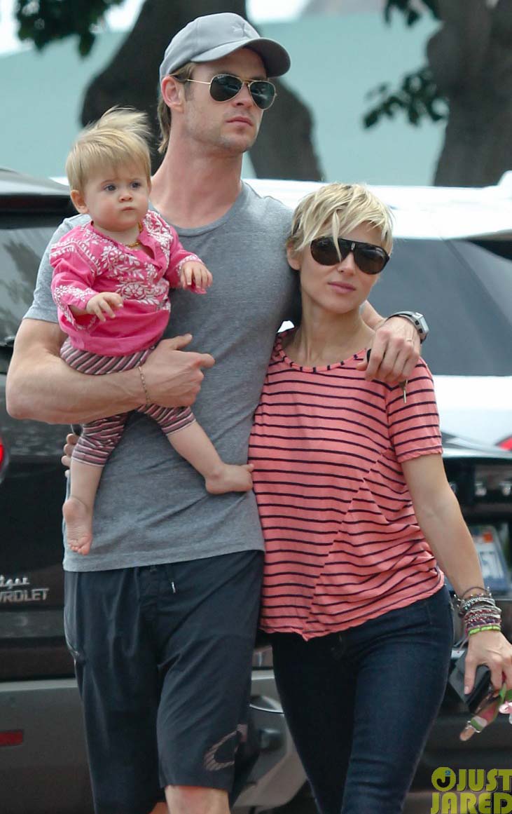 อินเดีย เฮมส์เวิร์ธ ลูกสาวของ คริส เฮมส์เวิร์ธ