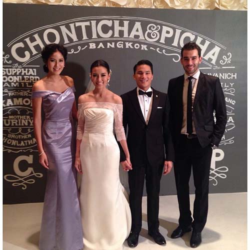 แอม ชลธิชา ทรัพย์ไพบูลย์เลิศ แต่งงานแฟนหนุ่ม ฉลองสมรสชื่นมื่น