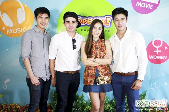 ติณห์ โจอี้ แบงค์ แอนตี้ นำทีมโปรโมทละคร เสือ สิงห์ กระทิง บ๊อง 