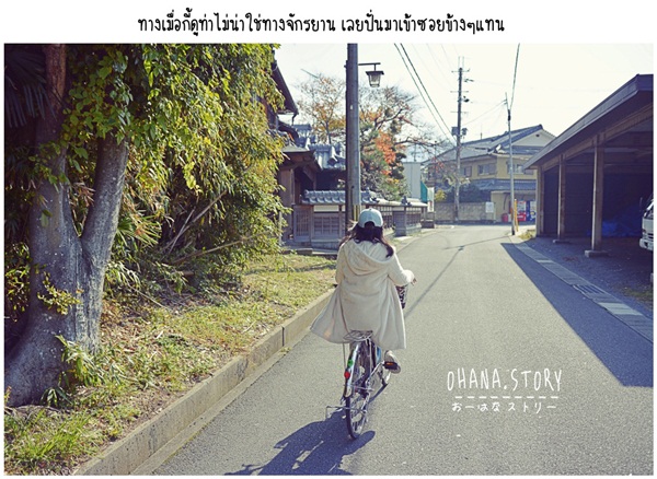  ปั่นจักรยานชิล ๆ ในเกียวโต