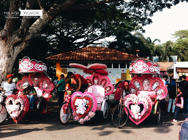 การเดินทางสู่มาเลเซียและสิงคโปร์