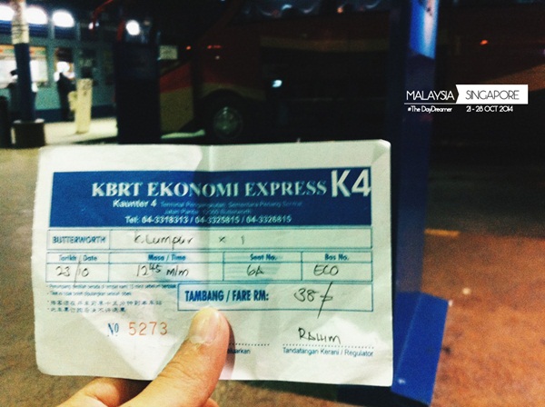 การเดินทางสู่มาเลเซียและสิงคโปร์