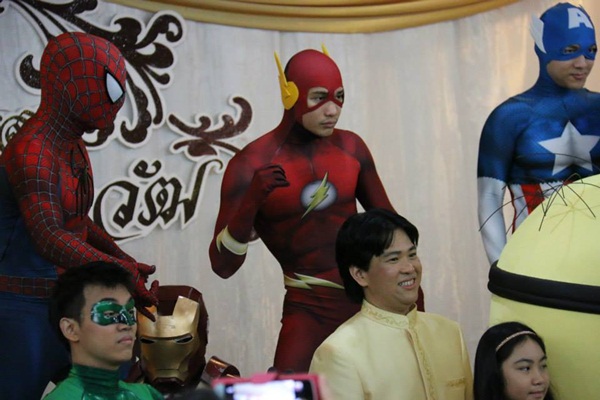 ธีมแต่งงานซูเปอร์ฮีโร่
