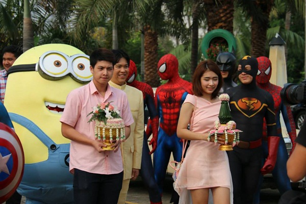 ธีมแต่งงานซูเปอร์ฮีโร่