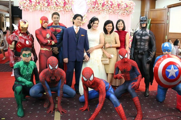 ธีมแต่งงานซูเปอร์ฮีโร่