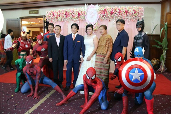 ธีมแต่งงานซูเปอร์ฮีโร่