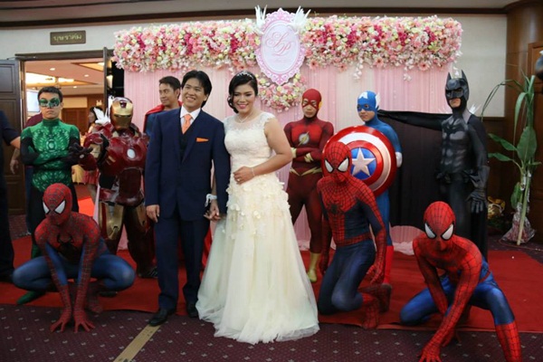 ธีมแต่งงานซูเปอร์ฮีโร่