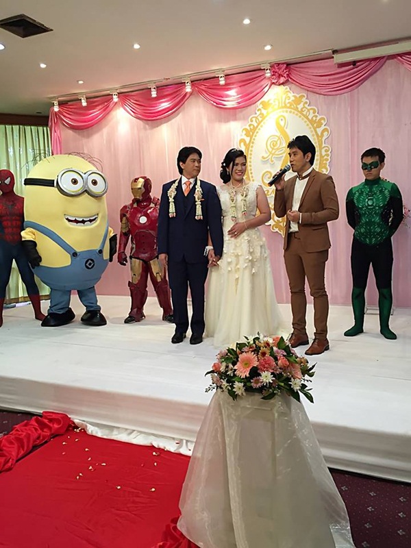 ธีมแต่งงานซูเปอร์ฮีโร่