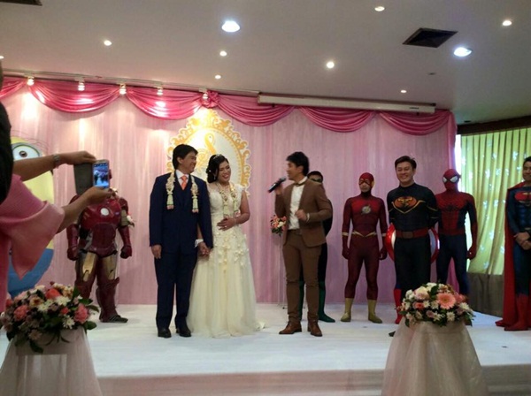 ธีมแต่งงานซูเปอร์ฮีโร่