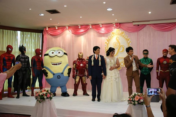 ธีมแต่งงานซูเปอร์ฮีโร่