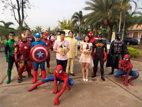 ธีมแต่งงานซูเปอร์ฮีโร่