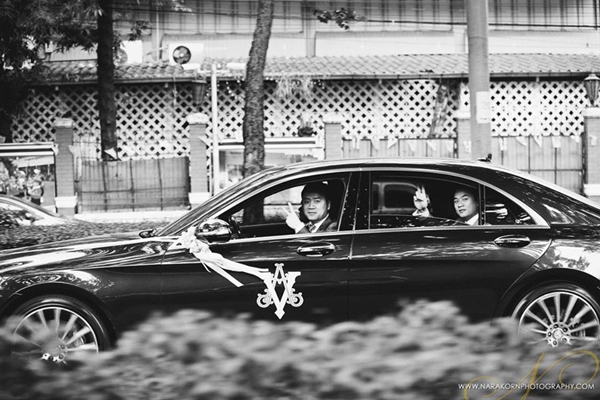 ช่างภาพงานแต่งชมพู่ น็อต แจงขบวนขันหมากเบนซ์ ไม่ได้ปิดถนน