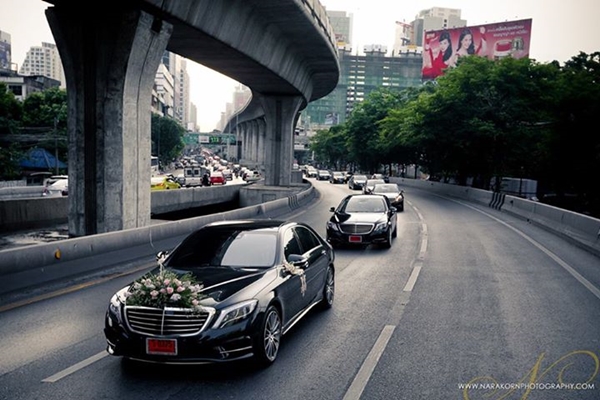 ช่างภาพงานแต่งชมพู่ น็อต แจงขบวนขันหมากเบนซ์ ไม่ได้ปิดถนน
