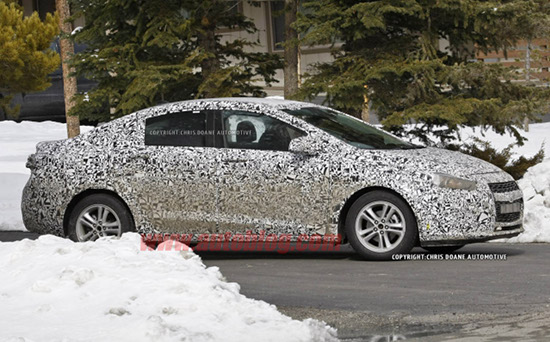 แอบถ่าย 2015 Chevrolet Cruze ทดลองวิ่งในยุโรป