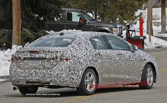 แอบถ่าย 2015 Chevrolet Cruze ทดลองวิ่งในยุโรป