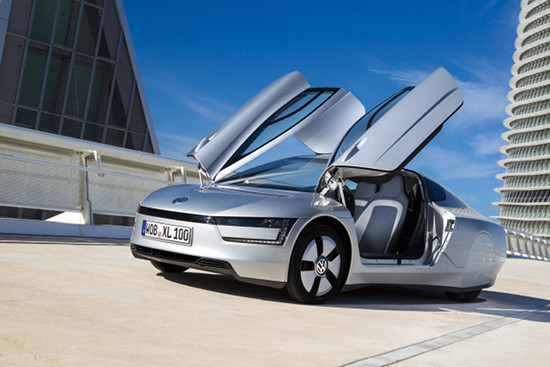 เผยโฉมยนตรกรรมเหนือชั้นสุดประหยัดกับ Volkswagen XL1