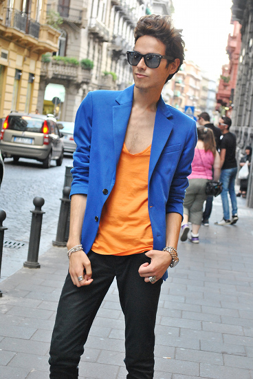 แฟชั่นผู้ชายกับสีสดใสในซัมเมอร์ 2013