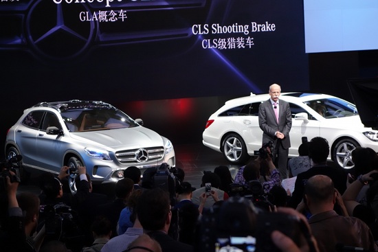 Mercedes-Benz GLA Concept โชว์ตัวเซี่ยงไฮ้ ชาวจีนแห่ชมล้น