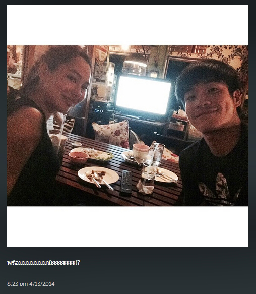 จอย รินลณี อาเล็ก ธีรเดช คู่จิ้นต่างวัย น่ารักอ่ะ