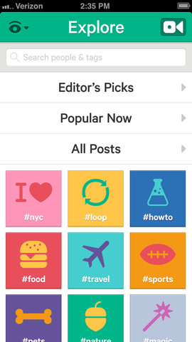 Vine แอพฯ แชร์วิดีโอสั้น ๆ จากทวิตเตอร์