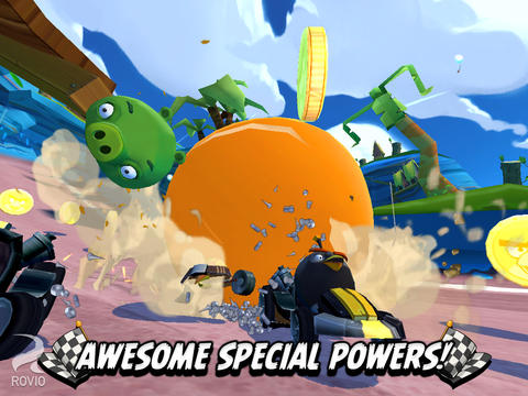 Angry Birds Go! เกมนกโกรธซิ่งรถสำหรับ iOS เปิดให้โหลดแล้ววันนี้