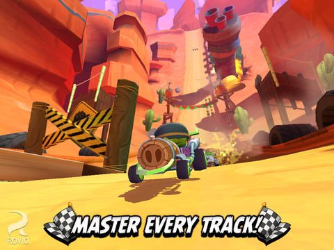 Angry Birds Go! เกมนกโกรธซิ่งรถสำหรับ iOS เปิดให้โหลดแล้ววันนี้