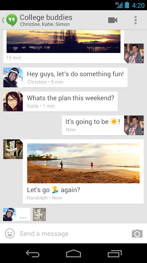 Hangouts โปรแกรมแชทใหม่จากกูเกิล มาแทนที่ Gtalk