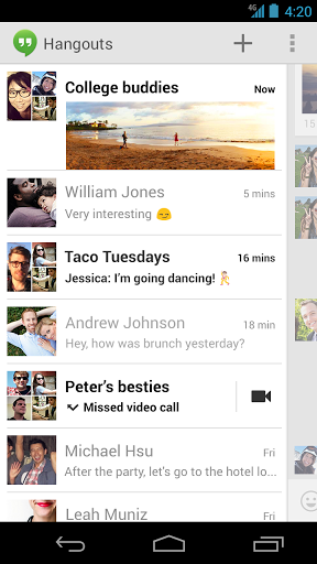 Hangouts โปรแกรมแชทใหม่จากกูเกิล มาแทนที่ Gtalk