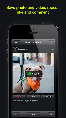 InstaSave แอพฯ เซฟภาพและวิดีโอบนอินสตาแกรมแสนสะดวก