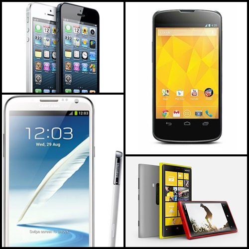 แรง! สุดยอดสมาร์ทโฟนแห่งปี 2012