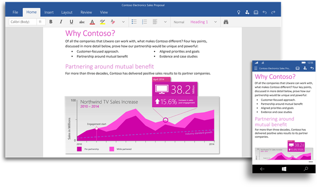Word for Windows 10