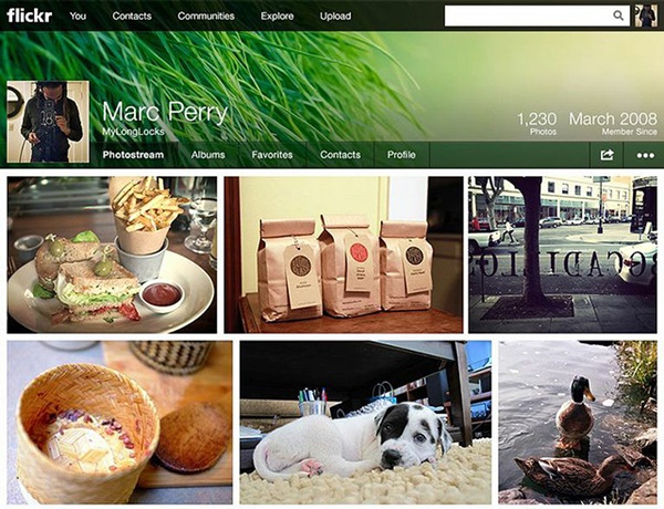 Flickr โฉมใหม่ อัพโหลดภาพ/คลิปได้มากถึง 1 TB