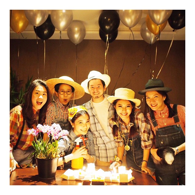 มิว นิษฐา กับปาร์ตี้วันเกิดคอนเซปต์ชาวสวน