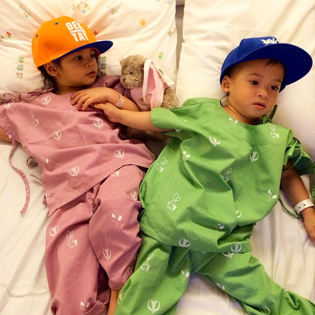 น้องบีน่า-บรู๊คลิน ลูกนานาป่วยเข้า รพ. เจนี่-แอน แท็กทีมเยี่ยม  