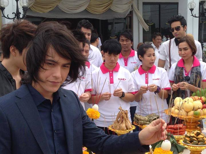 บวงสรวงละคร นางกลางไฟ