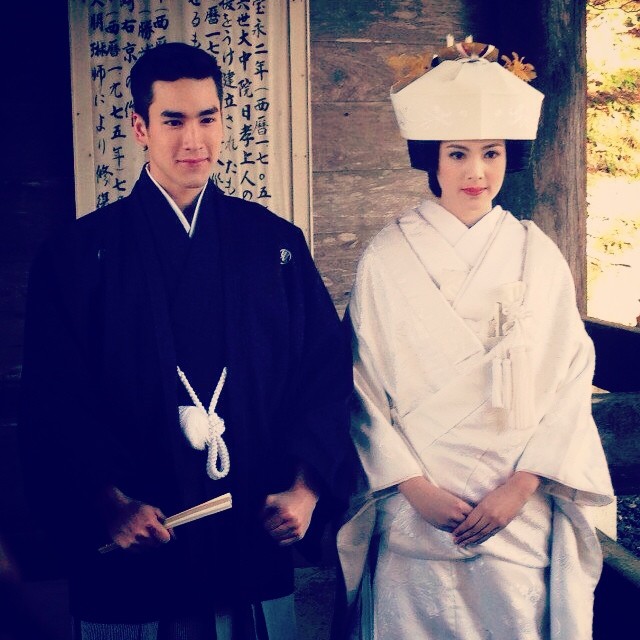 ณเดชน์ ญาญ่า กับภาพหวาน ๆ ฉากแต่งงานใน รอยฝันตะวันเดือด
