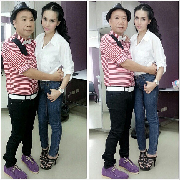 แอนนา ชวนชื่น กับลูกสาว