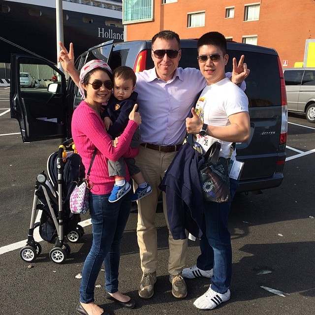 นิหน่า แบงค์ น้องแพท กับทริปล่องเรือทัวร์ยุโรป