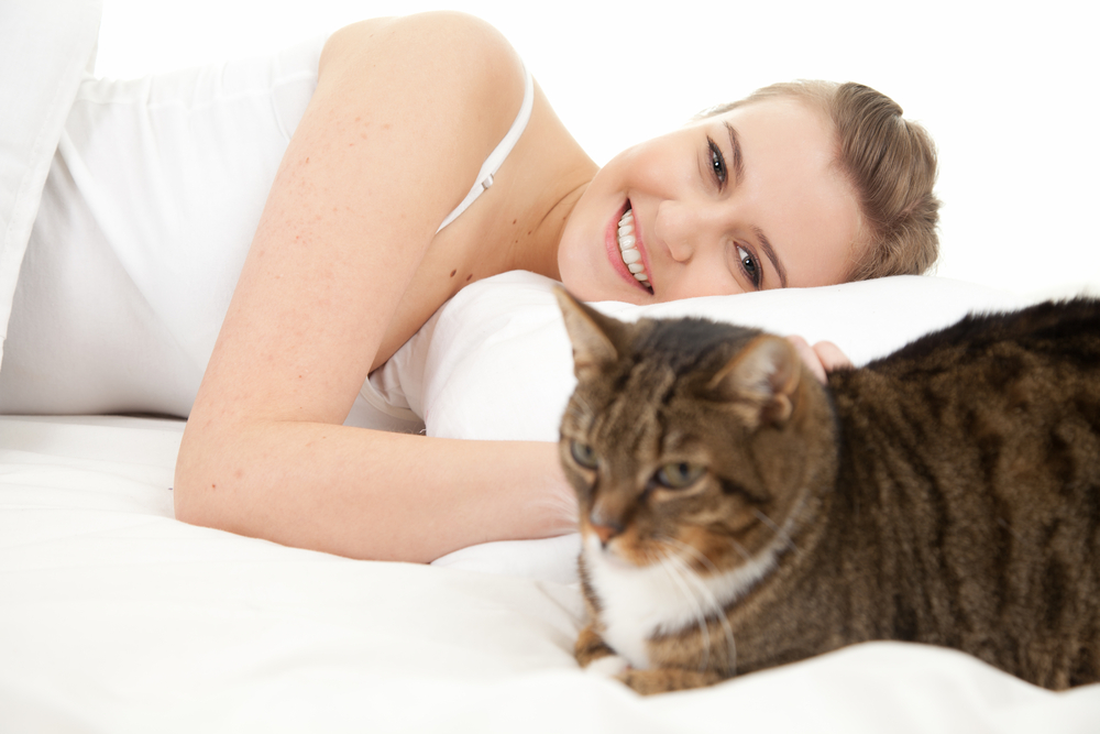 ผู้หญิงกับสัตว์เลี้ยง