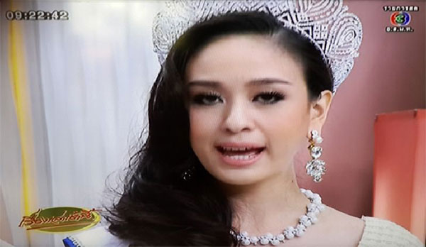 มิสยูนิเวิร์สไทยแลนด์ 2014 ฝ้าย เวฬุรีย์ ดิษยบุตร