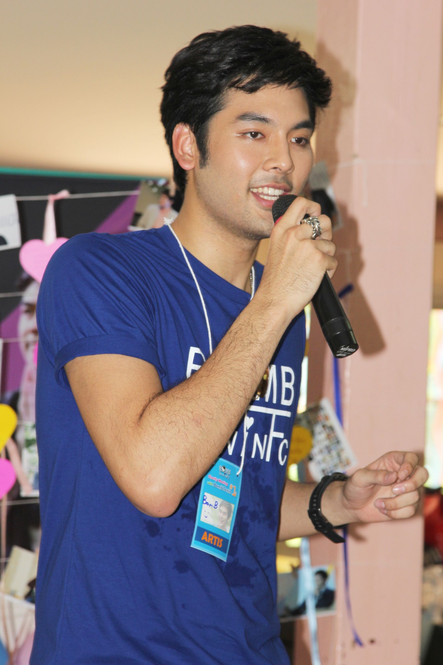 บอม ธนิน จัดมีตติ้งร่วมกับแฟนคลับ แฮปปี้กันถ้วนหน้า