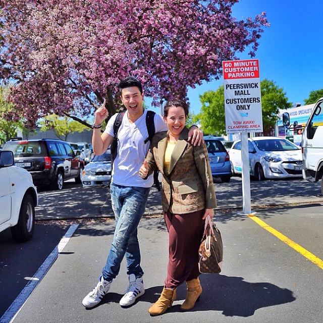 โดม ปกรณ์ ลัม ควงคุณแม่แหม่มเที่ยวนิวซีแลนด์