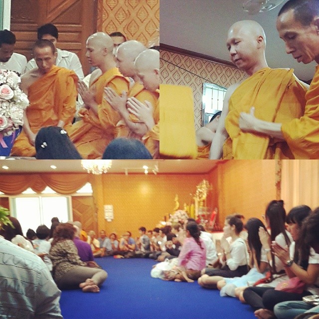 งานบวช กัญจน์ เฉิด ภักดีวิจิตร