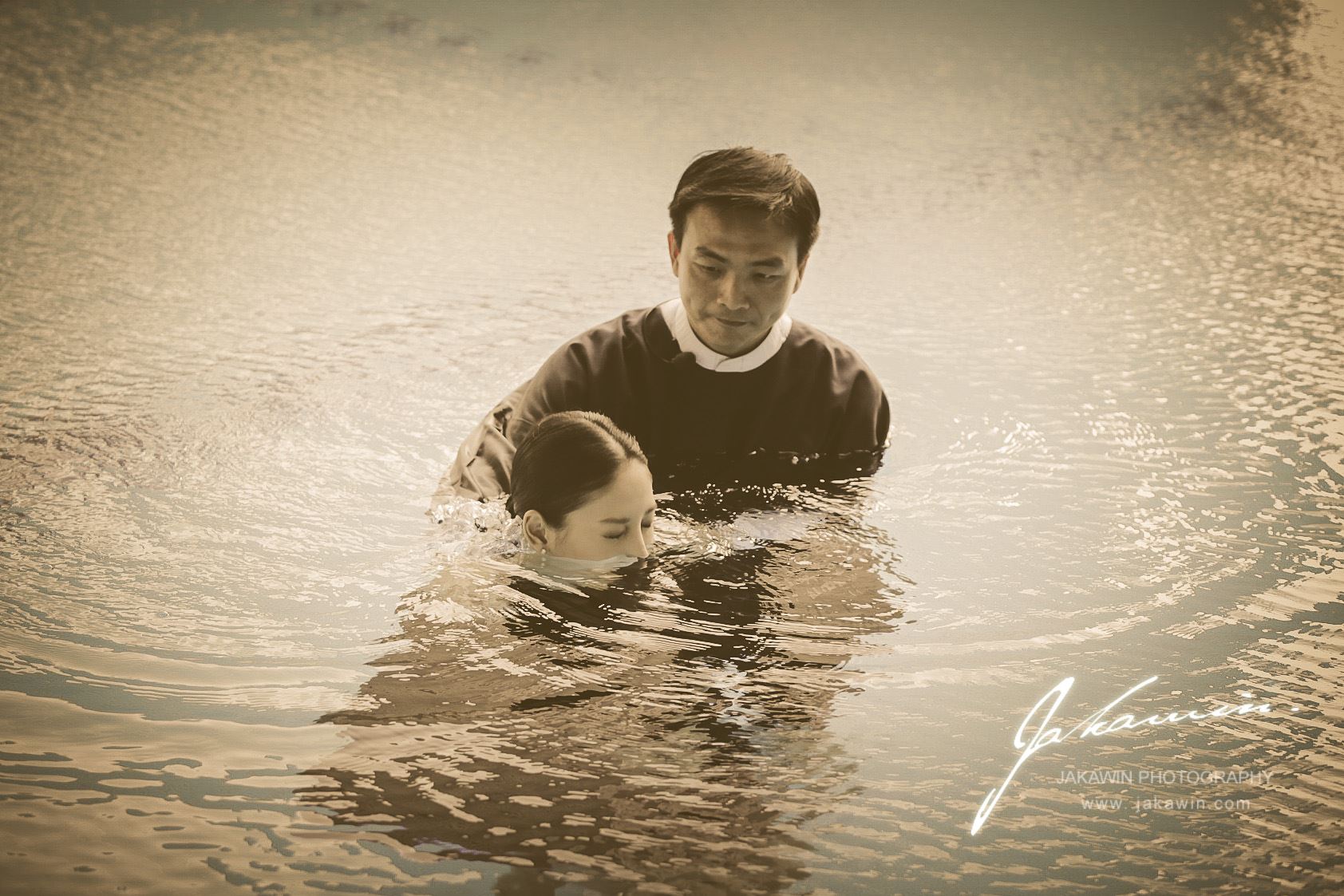 แตงโม โตโน่ พิธีบัพติศมา