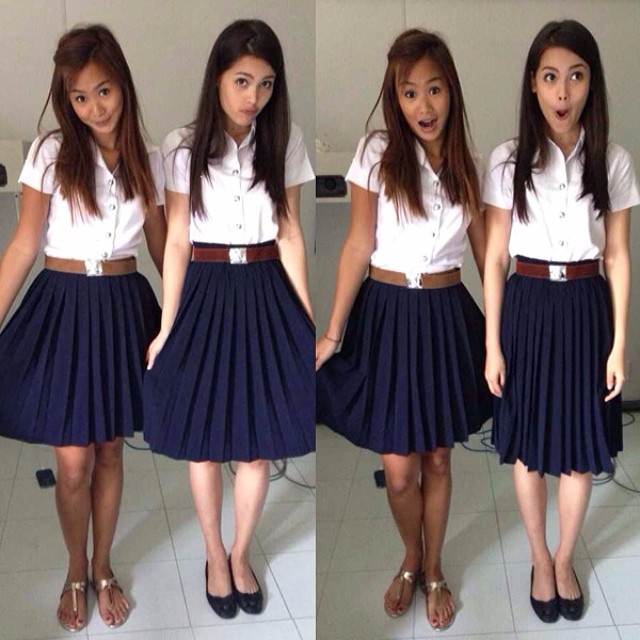 ญาญ่า อุรัสยา สวยใสในชุดนิสิต ตระเวนถ่ายรูปรอบจุฬาฯ ก่อนเรียนจบ